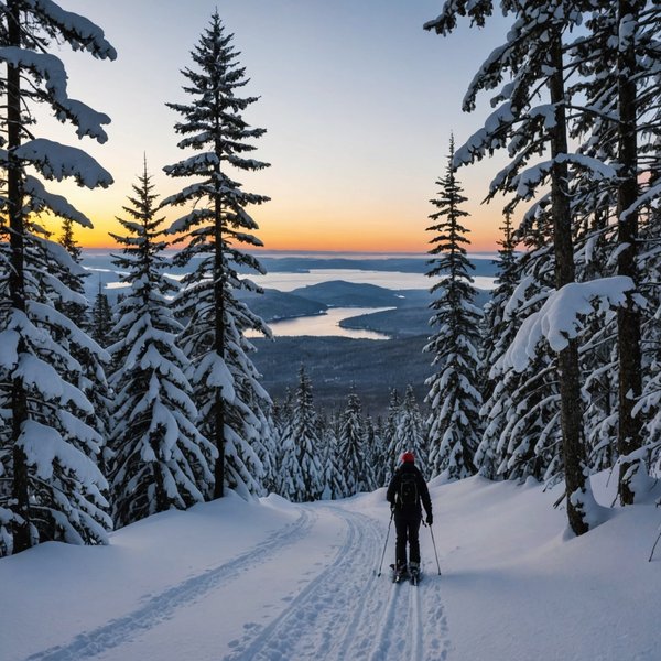 Quels sont les meilleurs spots pour faire de la randonnée en raquettes au Québec, Canada?