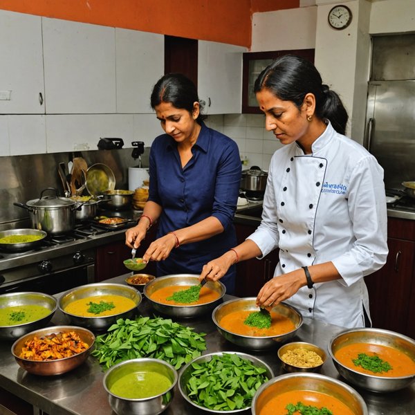 Où suivre des cours de cuisine ayurvédique en Inde?