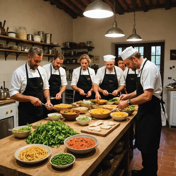 Où trouver des ateliers de cuisine italienne en Toscane pour amateurs?