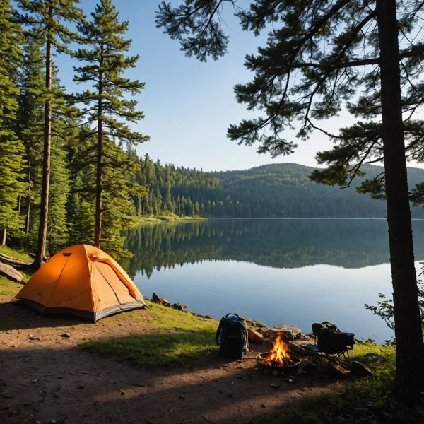 Quels sont les conseils pour un camping en bord de lac durant la saison des moustiques?