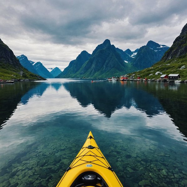 Comment organiser une expédition de kayak de mer autour des îles Lofoten, Norvège : itinéraires et équipements ?
